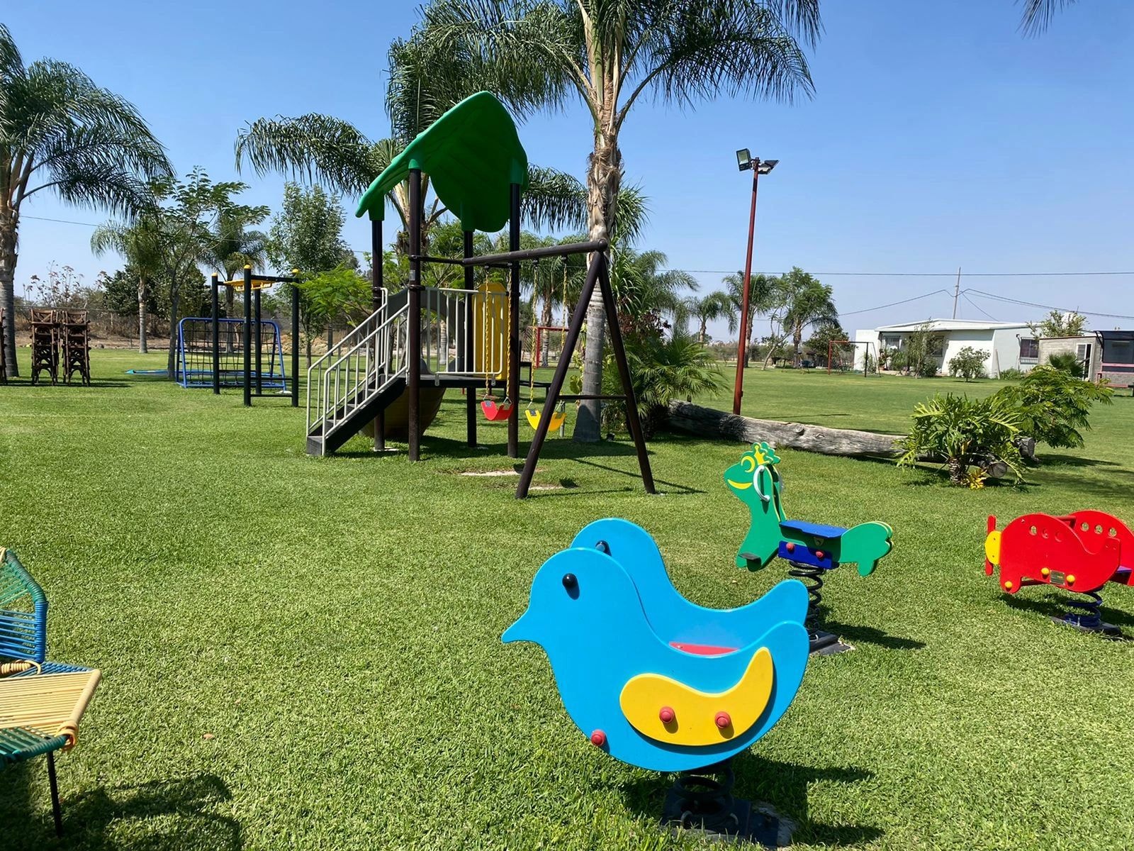 Zona infantil al aire libre